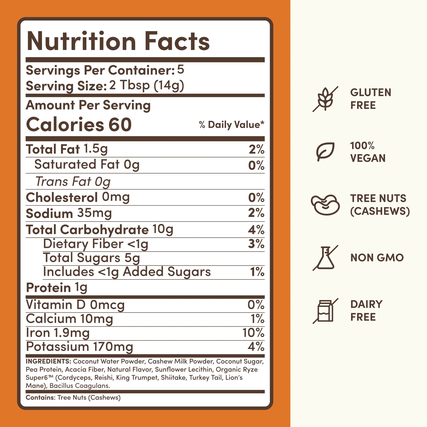 Vanilla + Caramel Superfood Creamer